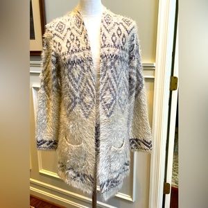 Eddie Bauer tunic cardigan sweater NWOT